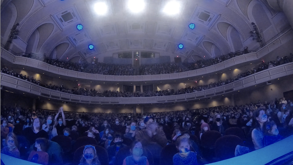 A Unique View - Audience Time-lapse at Step Afrika!