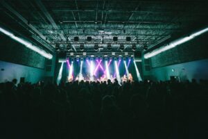 Photo of the stage at Live at Madrids